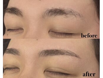 トイヴォ(TOIVO)の写真/眉の流れを整えるだけで印象UP☆自然にキマる【人気No.1】眉WAX￥4000～