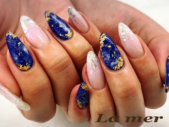 ラメール(La mer)/ギャラクシーネイル★ 8800円