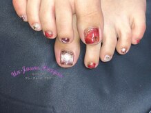 アン ジョーヌドラゴ/【フットネイル】秋ネイル