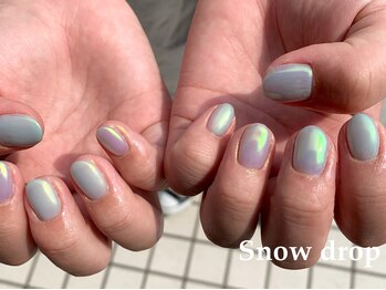 スノー ドロップ(Snow drop)/水色