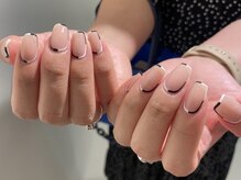 ネイル アヴァンス あべのルシアス店(Nail AVANCE.)/囲みネイル　miyu
