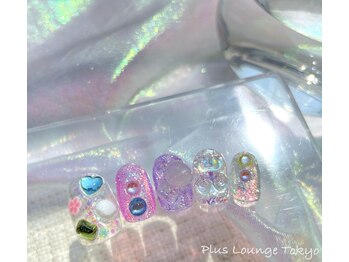 プルースラウンジ トウキョウ(Plus Lounge TOKYO)/GlitterNailsCollection☆
