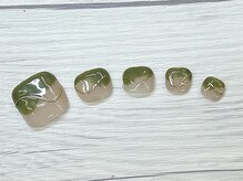 ロバル ネイルアンドまつげ(LOBAL)/フットネイルH‐14