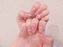きらきらネイルサロン/激カワチークフレンチ