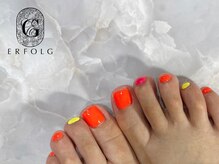 エアフォルク 銀座(ERFOLG)/【フット】限定ネオンワンカラー