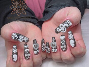 ウメネイルスタジオ(UME NAIL STUDIO)/* 長 さだしやり放題×つけ放題
