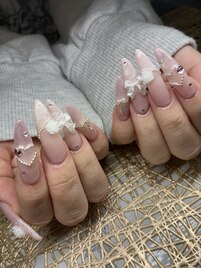 ワンホンネイル/コーラルピンク