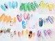 ラルネイル 大宮(Lull. nail)の写真/《◆EVENT◆Lull.nail☆Summer初回オフ込¥5800》キラキラ輝く夏ネイルで毎日のおしゃれをもっと楽しく♪