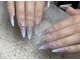 ティーアンドケー ネイル(T&K nail)の写真/華やかでエレガントなロングネイル