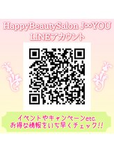 ハッピービューティーサロン じゆう(Happy Beauty Salon J∞YOU)/J∞YOUのLINEアカウント