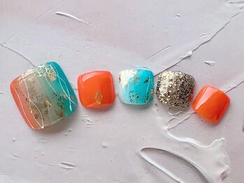 ラテネイル(Latte Nail)/Summer Design