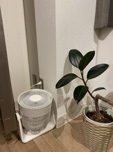 青梅やわらか整体/店内には、無印良品がいっぱい！