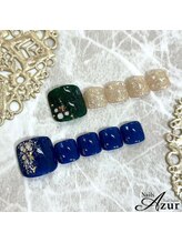ネイルズアジュール アピタ新潟西店(Nailz Azur)/フット　定額デザインAコース