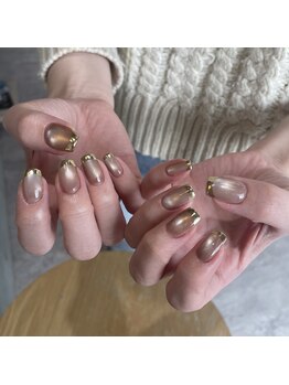 ミントリーフ バイ リート(Mint leaf by Reat)/マグネット×ミラーフレンチ