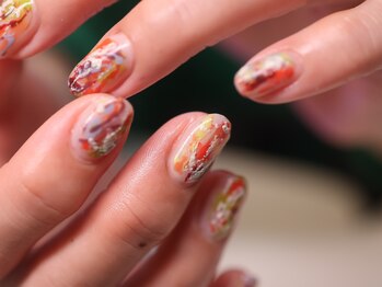 クロ(KURO)/個性派アート/柳津ネイルサロン