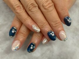 キラキラシェルネイル★