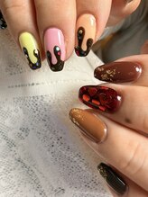 モコ(MOCO)/バレンタインネイル