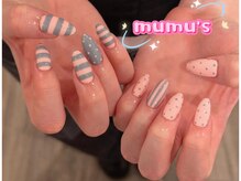 ムムズ 渋谷店(mumu's)/長さだしドットネイル