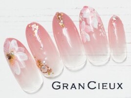 春色フラワーグラデ／8500円