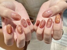 ネイル アヴァンス あべのルシアス店(Nail AVANCE.)/ぷっくりうるうるネイル　松村