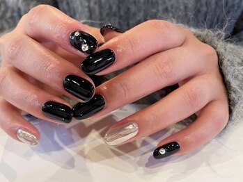 アイネイルズ 梅田店(I nails)/ワンカラーミラーNarumi限定