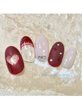 ネイルサロン クイル(QUILL)/２月ハート（１）