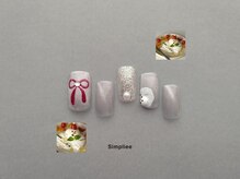 シンプリー ネイルアンドアイラッシュ 祖師谷大蔵店(Simpliee Nail&Eyelash)/【2月】マンスリーデザイン