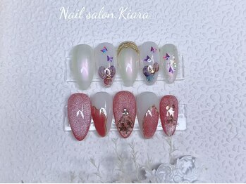 キアラネイル(Kiara Nail)/ハンド定額デザインB