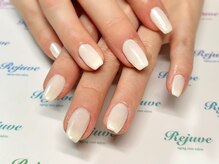 リジュベ(Rejuve)/透け感ホワイトにオーロラ★