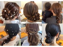 ヘアセット着付けも◎成人式・卒業式・七五三も受けております♪