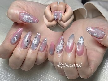 Ｐｉｋａ　Ｎａｉｌ［ピカネイル］上野／御徒町/桜ミックスマグネット