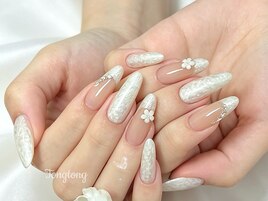 パール感ニュアンスデザイン