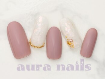 アウラネイルズ(aura nails)/☆ベーシックデザイン¥7800