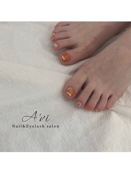 ネイルアンドアイラッシュ アヴィ(Nail and Eyelash A'vi)/定額デザインネイル