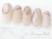 ラグジュアリーネイルズ アカバネ(Luxury Nails Akabane)/ぷっくり*マットネイル