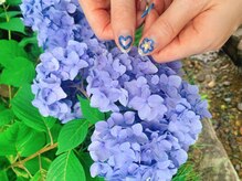 ネイルサロン ベビーピンク(Nail salon BABY PINK)/紫陽花ネイル★