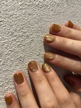 テラスヘア(TERRACE hair)/ワンカラーの上にマグネット♪