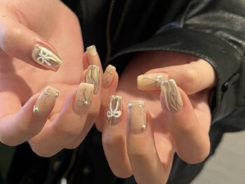 ユノ フィオーレ(Juno fiore)/リボンネイル