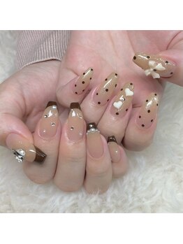 ラ リエート 新所沢店(La lieto)/ちぐはぐネイル