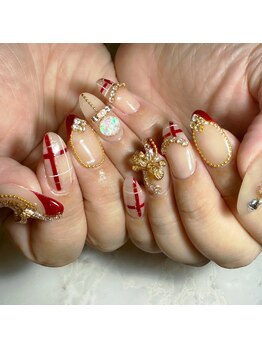 クロレ(Nail Salon COLORE)/クリスマスネイル by.honoka
