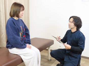 板橋本町整体院/1【カウンセリング】