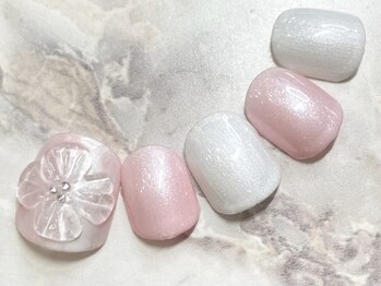 トータルビューティ ノイド(Noid)/FOOTサマークリアフラワー♪ 