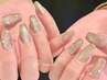 【Hand】長さだし｜オフ込×チップ長さだし マグネットorフラッシュ ¥8,500