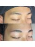 【似合わせ眉をお届け】眉毛パーマ(ワックス脱毛付き) /60分
