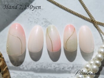 プラスネイル 池袋西口店(PLUS NAIL)/(3373)春色♪ニュアンスネイル