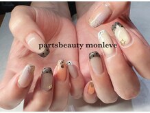 パーツビューティ モンレーブ(partsbeauty Monleve)の雰囲気（ネイルとの同時施術可能♪同時の場合+1100円かかります。）