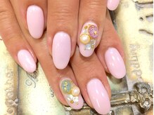 ネイルサロン ティディ(TIDY)/2本同一アート