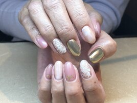 白パイソンネイル(*^^*)