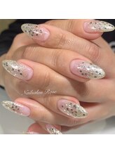 ネイルサロン ローズ(Rose)/ラメグラデーション