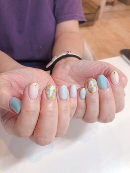 アールエム(Rm)/◇7月ネイル